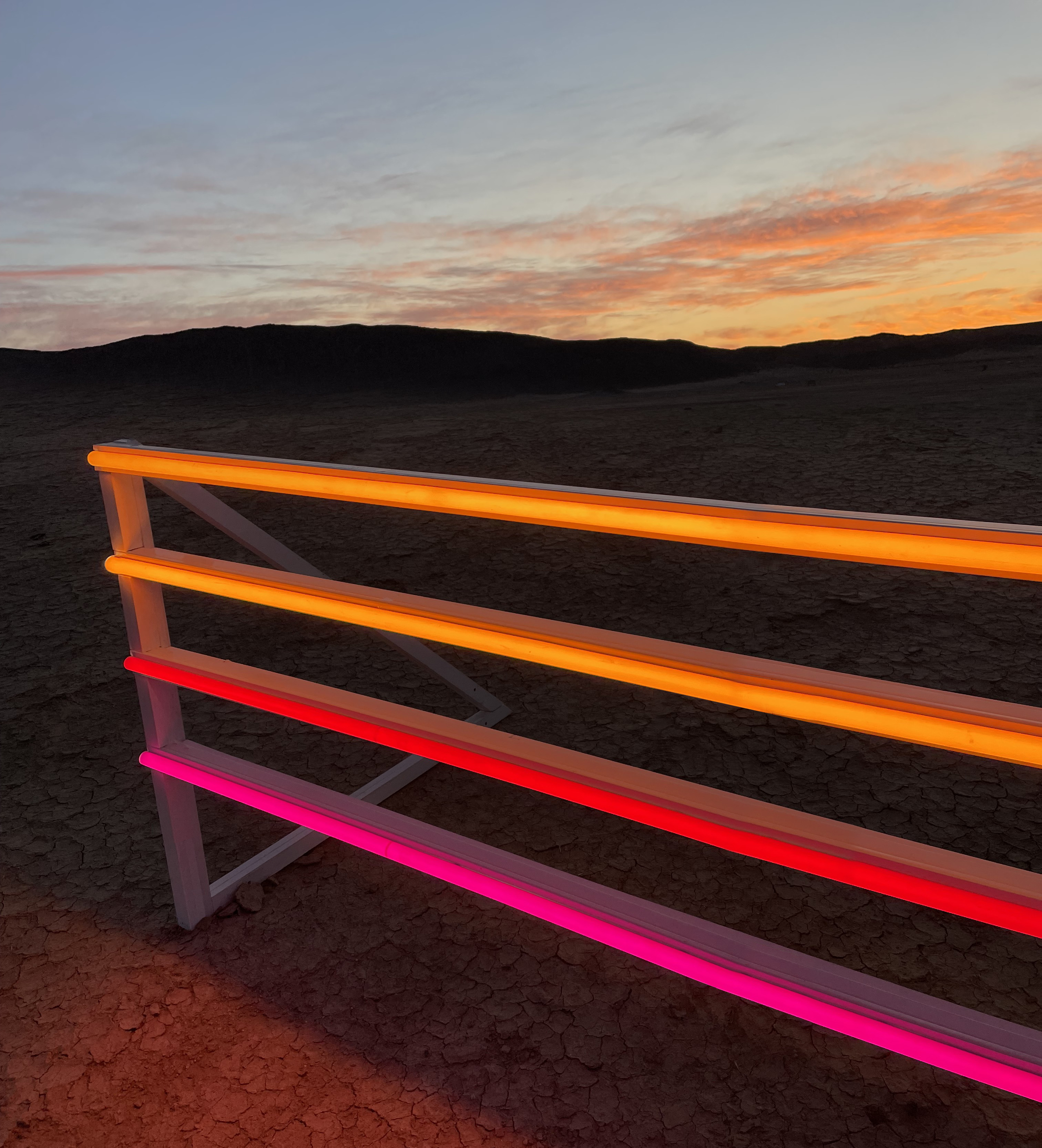 High Desert Light Installation