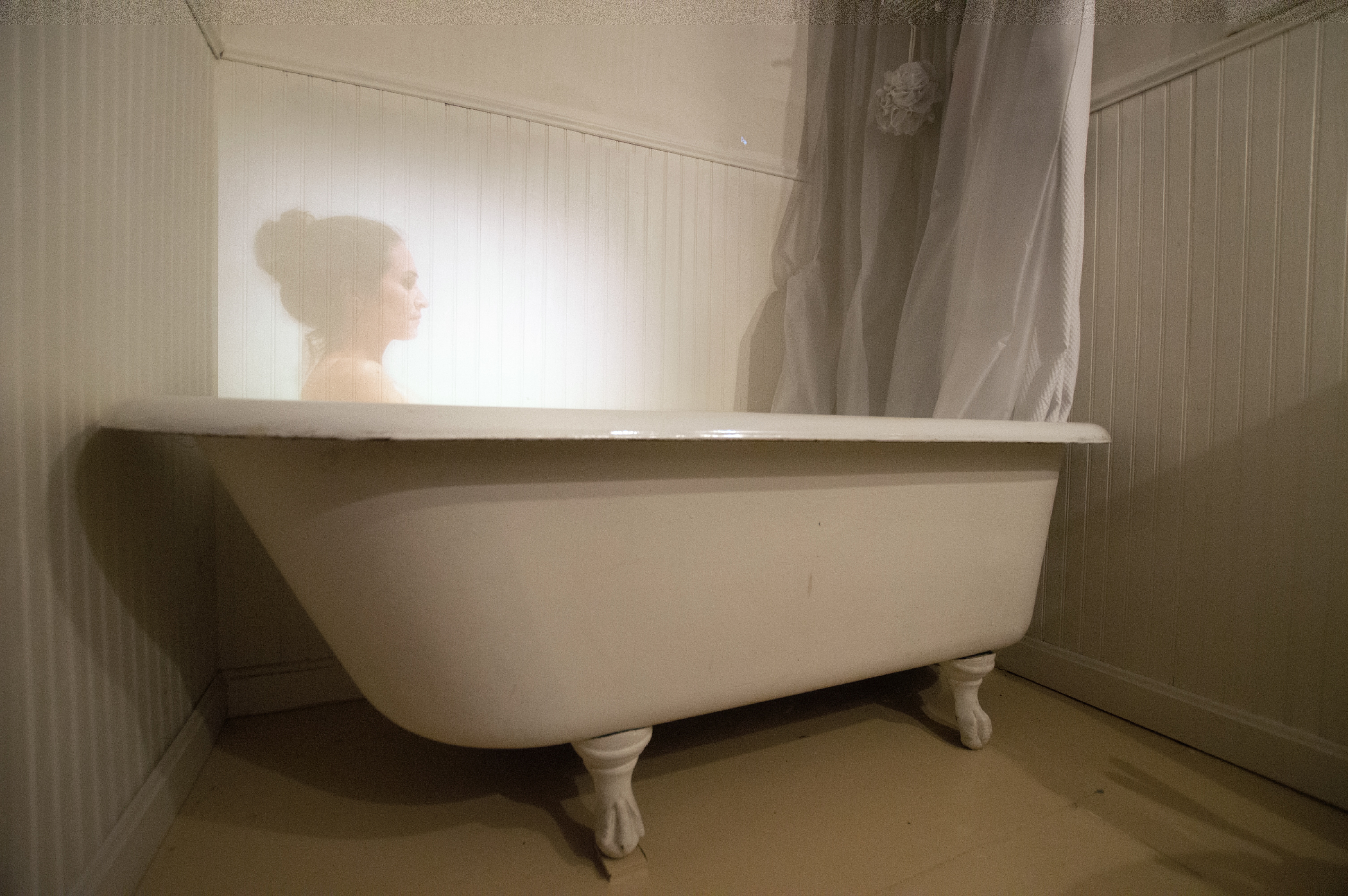 Present Tense Projected Installation