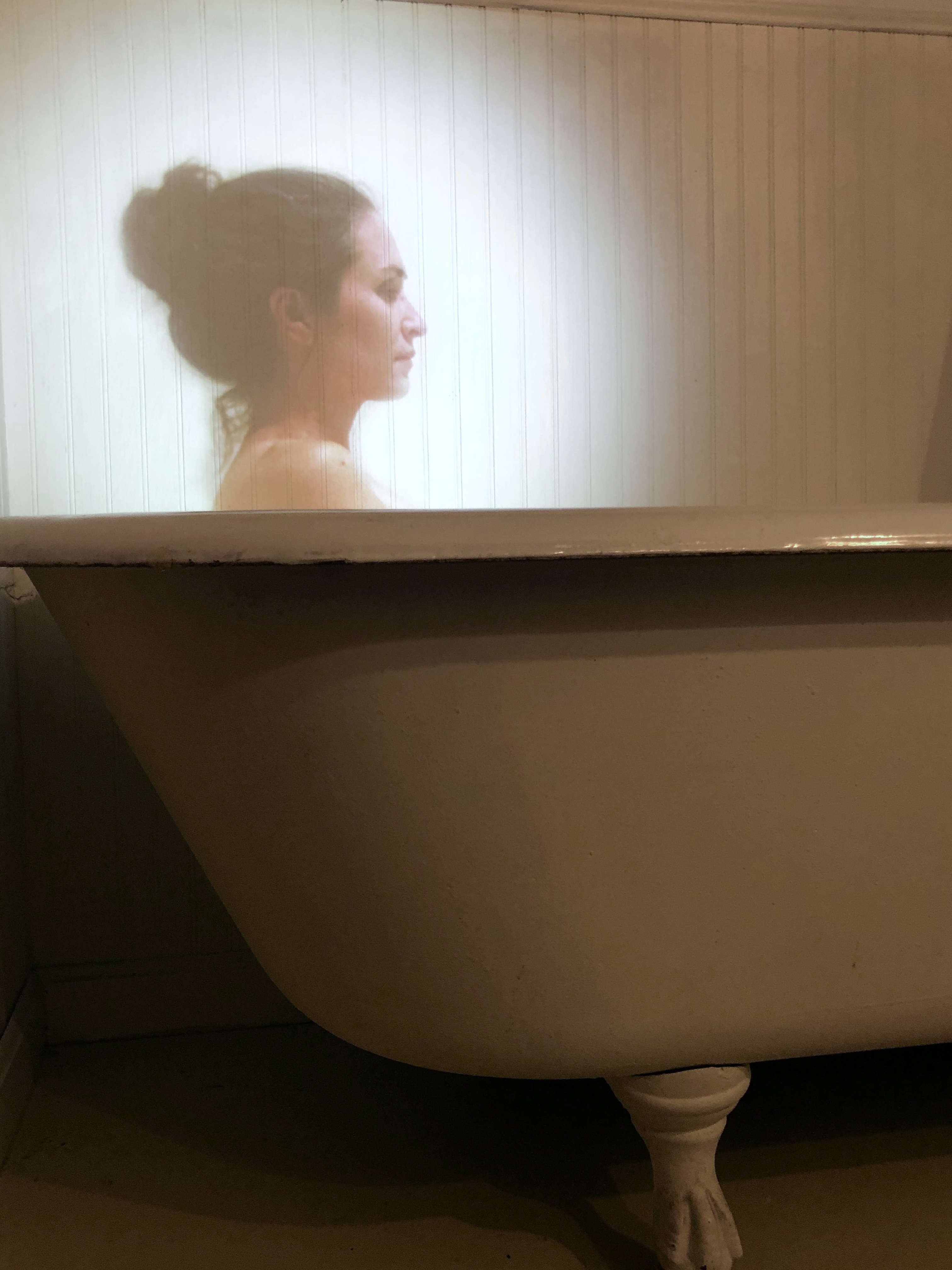 Present Tense Projected Installation