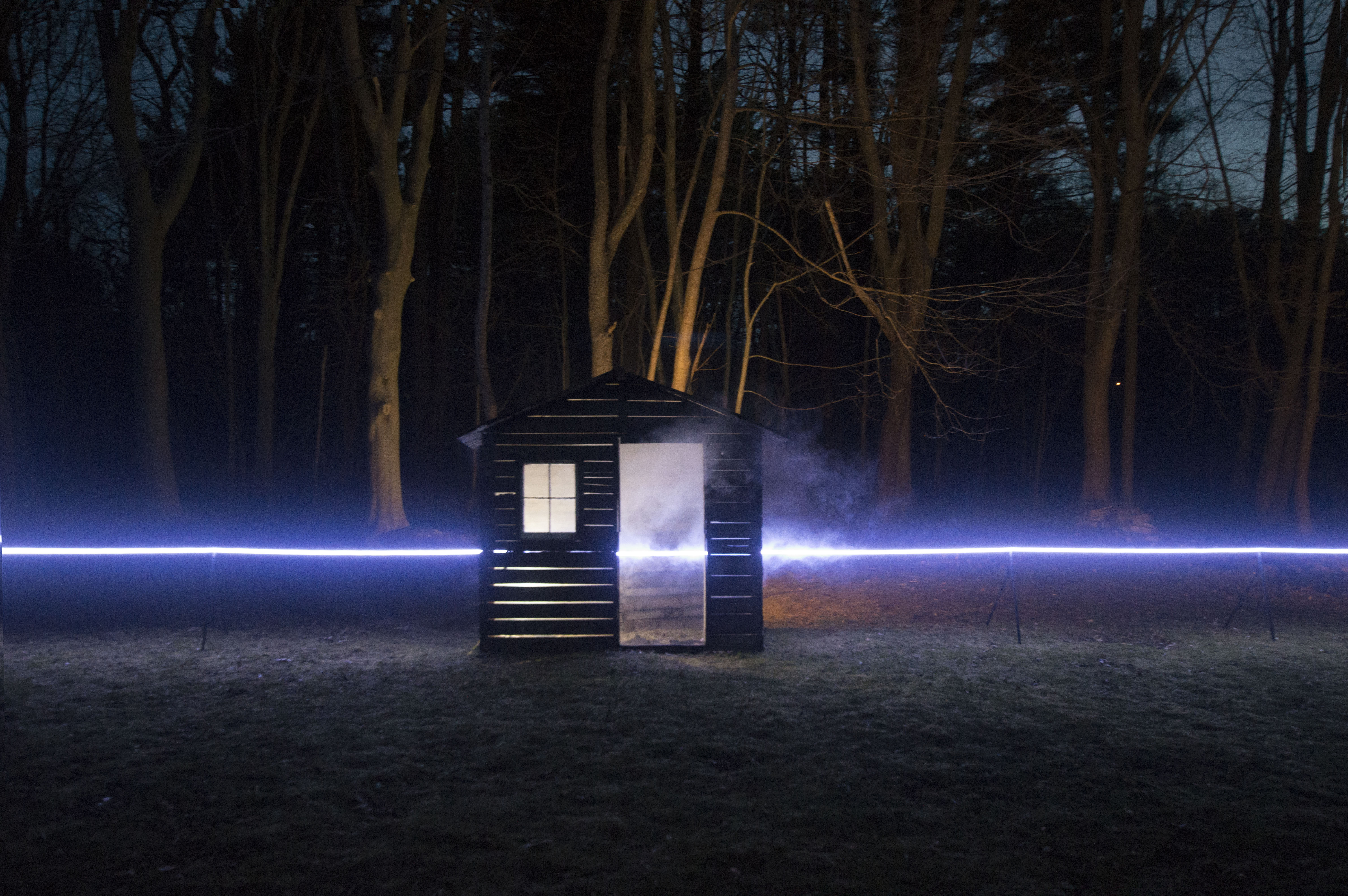 Transmission Line Light Installation