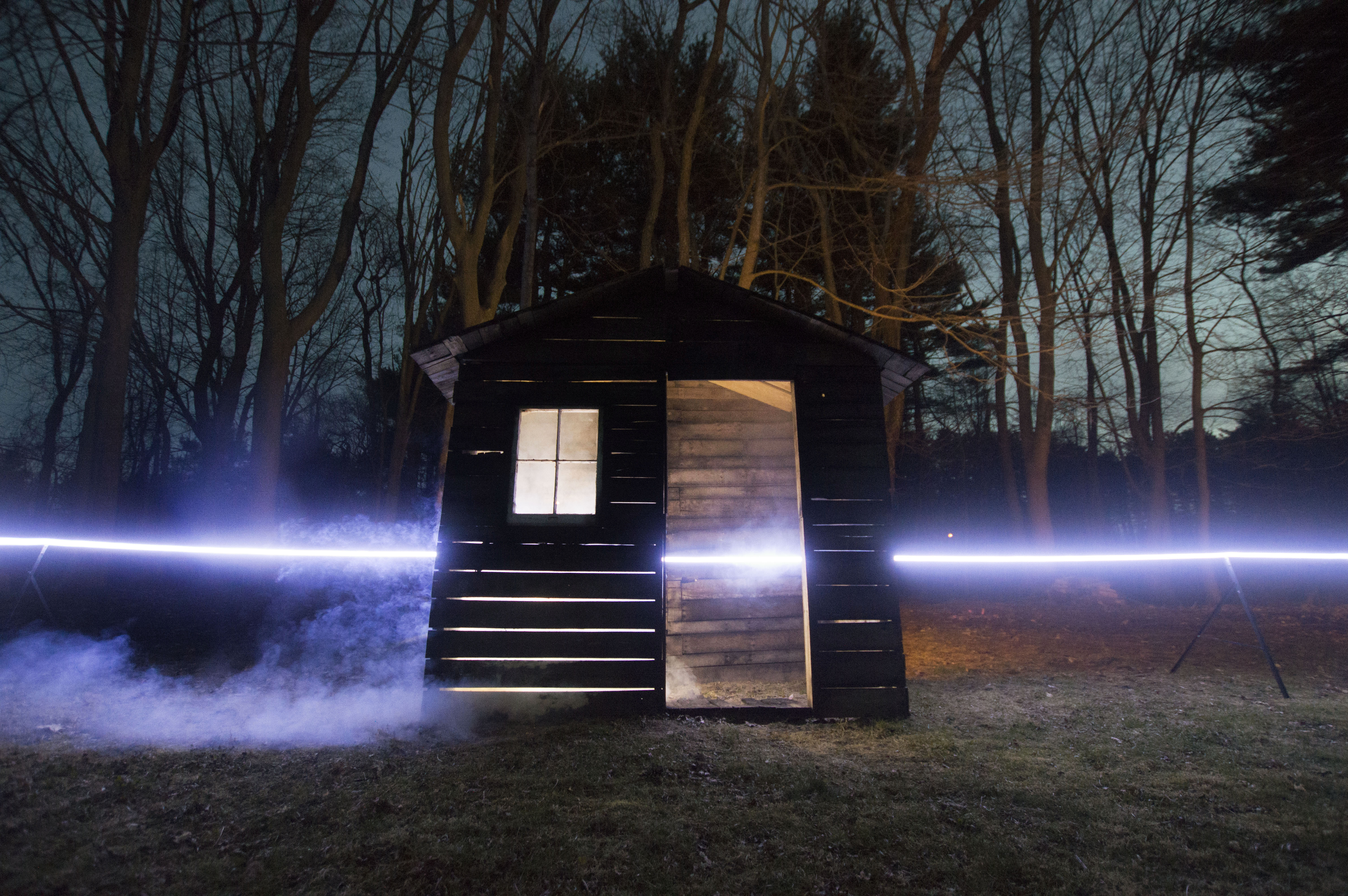 Transmission Line Light Installation